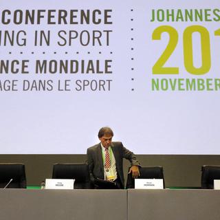 La 4e conférence mondiale sur le dopage a lieu à Johannesburg. [EPA/Keystone - Kim Ludbrook]