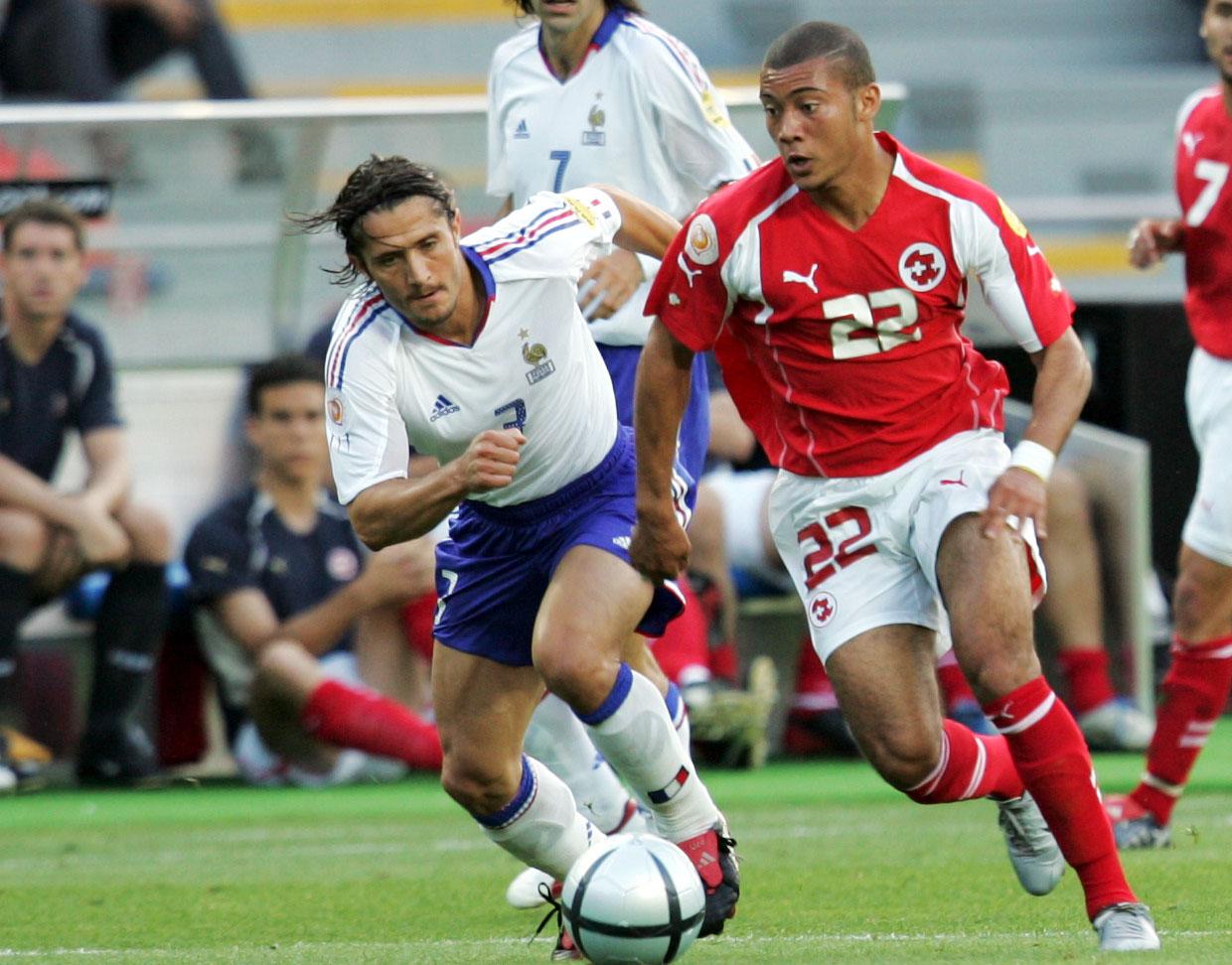 Vonlanthen (22) s'était révélé au grand public lors du match Suisse-France à l'Euro 2004. [Valeriano Di Domenico]