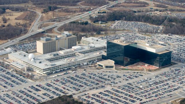 Les locaux de la NSA à Fort Meade, dans le Maryland, photographiés en 2010. Le whistleblower y travaillait depuis quatre ans. [Saul Loeb]