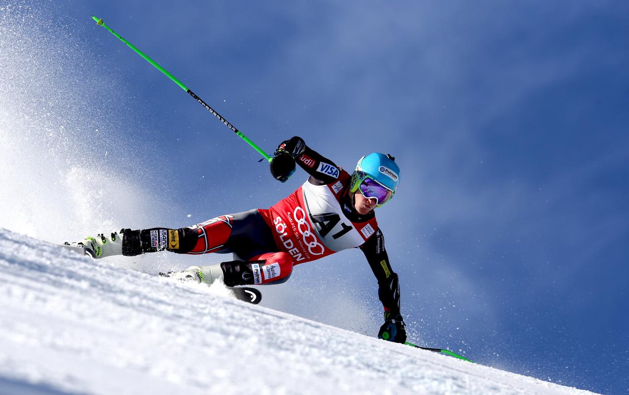 Ligety a une nouvelle fois taillé des courbes dont il a le secret. [Andreas Pranter]