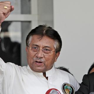 L'ancien président pakistanais Pervez Musharaf est rentré d'exil dimanche pour participer aux élections législatives du 11 mai 2013.