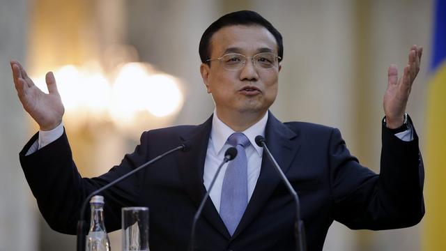 Le Premier ministre chinois Li Keqiang. [EPA/Keystone - Robert Ghement]