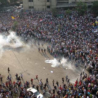 Des manifestations meurtrières ont eu lieu en Egypte. [Ahmed Gamel]