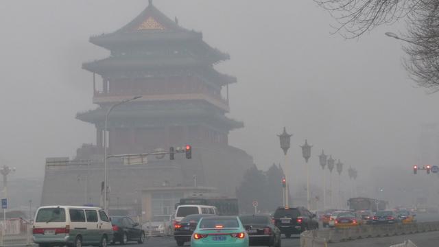 La forte pollution subie par Pékin depuis mi-janvier s'étend en direction du Japon depuis quelques jours.