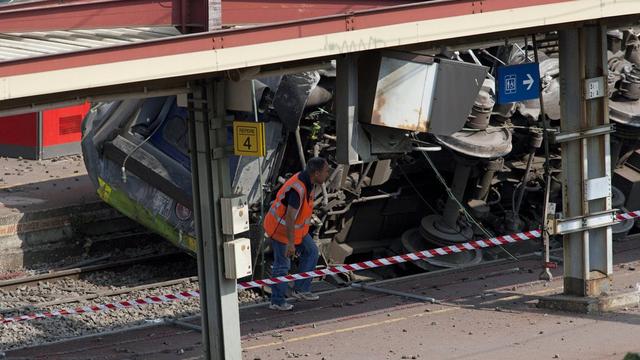 L'accident a suscité des réactions d'émotion en France. [AP Photo/Thibault Camus]