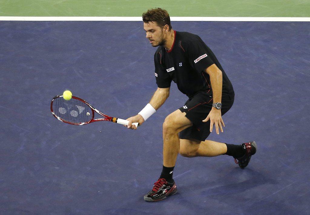 Wawrinka peut réaliser un grand coup à Bâle. [Eugene Hoshiko]