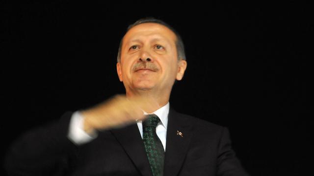 Le premier ministre turc Recep Tayyip Erdogan, à son retour en Turquie le 7 juin. [OZAN KOSE]