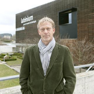 Marc-Antoine Kaeser, directeur du Laténium - Parc et Musée d'archéologie de Neuchâtel. [Laténium - J. Roethlisberger]