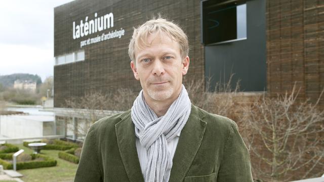 Marc-Antoine Kaeser, directeur du Laténium - Parc et Musée d'archéologie de Neuchâtel. [Laténium - J. Roethlisberger]