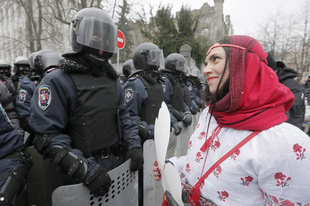 Kiev 8 décembre [AP Photo/Efrem Lukatsky]