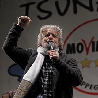 Le scrutin a été marqué par la percée du mouvement contestataire 5 Etoiles (M5S) de Beppe Grillo. [Massimo Percossi]