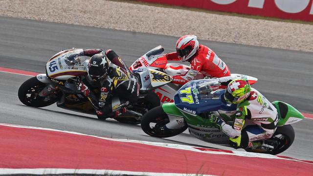 Aegerter (77) a été l'auteur d'une magnifique course sur le nouveau tracé du Texas. [EQ Images - Semedia]