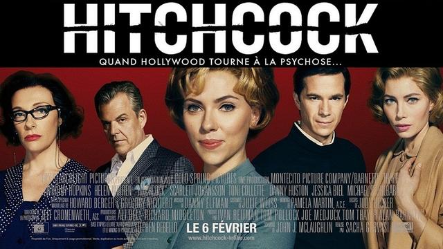 L'affiche du film "Hitchcock" de Sacha Gervasi.