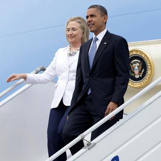 Hillary Clinton et Barack Obama. [AP Photo - Carolyn Kaster]