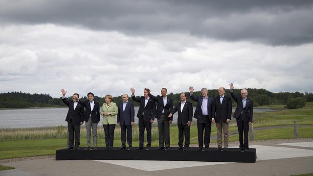 G8photocall [AP Photo/Evan Vucci]