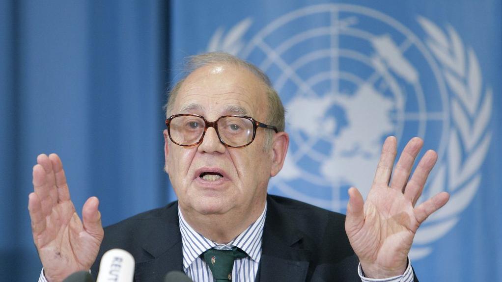 En 2008, Jean Ziegler était encore rapporteur de l'ONU sur le droit à l'alimentation. [Salvatore Di Nolfi]