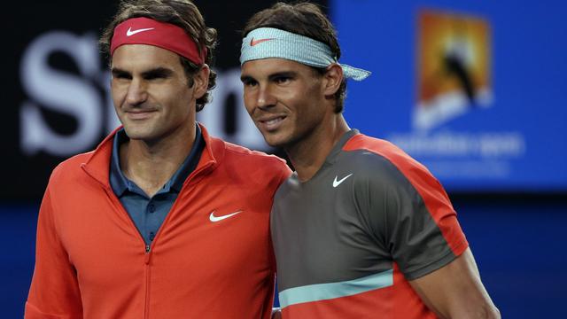 Federer et Nadal se sont affrontés 33 fois sur le Circuit ATP. L'Espagnol a gagné 23 fois. [Jason Reed]