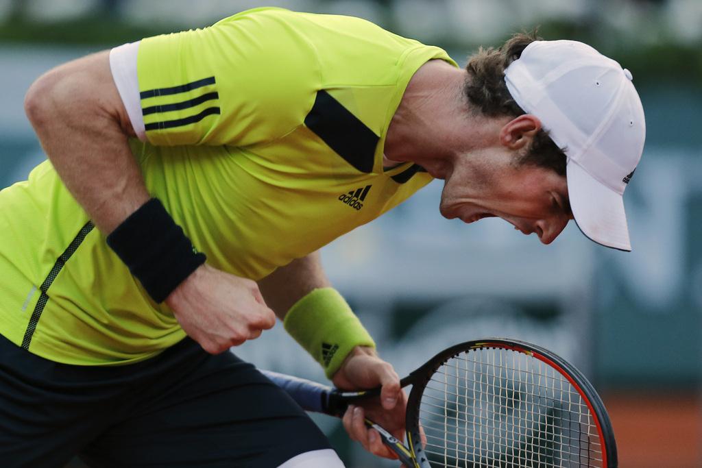 Murray a dû puiser dans ses ressources face à Monfils. [KEYSTONE - Darko Vojinovic]