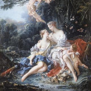 "Jupiter et Callisto", oeuvre de François Boucher (1703-1770). [Ria Novosti / AFP - Sverdlov]