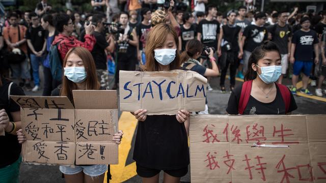 Le mouvement pro-démocratie ne faiblit pas à Hong Kong. [Philippe Lopez]