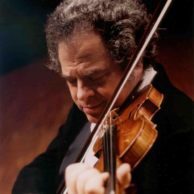 Le violoniste Itzhak Perlman. [Akira Kinoshita]