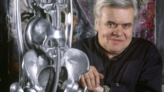 Hans Ruedi Giger, l'artiste inventeur du style "bio-mécanique". [Martin Ruetschi]