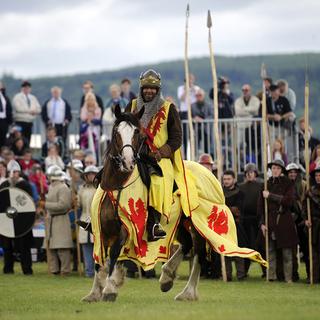 A l'occasion de ses 700 ans, 250 acteurs ont reconstitué la bataille de Bannockburn, sur le site historique, devant des milliers de spectateurs.