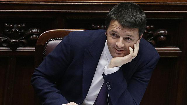 Le nouveau chef du gouvernement italien, Matteo Renzi. [EPA/Keystone - Riccardo Antimiani]