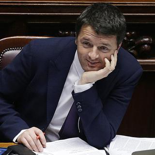 Le nouveau chef du gouvernement italien, Matteo Renzi. [EPA/Keystone - Riccardo Antimiani]