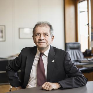 Antonio Loprieno, recteur de l’Université de Bâle et président de la Conférence des recteurs d'universités suisses. [Gaetan Bally]