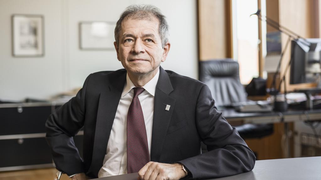 Antonio Loprieno, recteur de l’Université de Bâle et président de la Conférence des recteurs d'universités suisses. [Gaetan Bally]