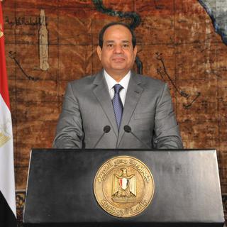 Le président égyptien Abdel Fattah al-Sissi. [EPA]
