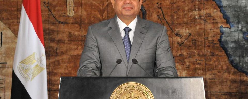 Le président égyptien Abdel Fattah al-Sissi. [EPA]