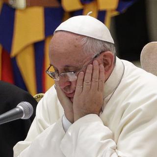 Le pape dénonce une Europe "fatiguée" [AP Photo/Gregorio Borgia]