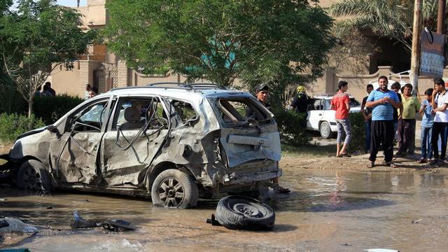 Bagdad a recensée de nombreux attentats durant le mois d'octobre. [EPA/ALAA AL-SHEMAREE]