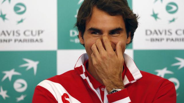 Federer disputera vendredi le premier match contre le Serbe Ilija Bozoljac [AP/Keystone - Darko Vojinovic]