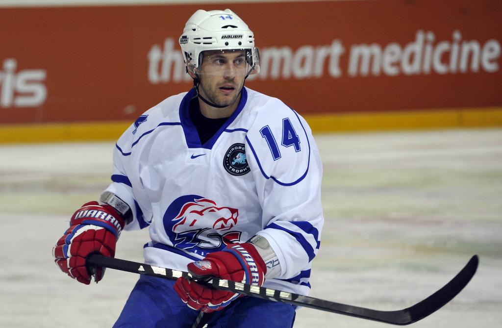 Tambellini, aux ZSC Lions de 2011 à 2013, joue désormais à Fribourg. [KEYSTONE - SIGI TISCHLER]