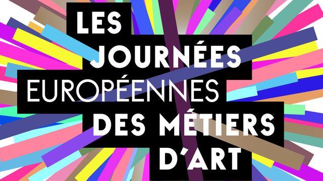 L'affiche des Journées des Métiers d'art. [Affiche officielle]