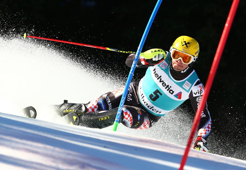 Ivica Kostelic, un des derniers spécialistes du super-combiné. [KEYSTONE - Giovanni Auletta]