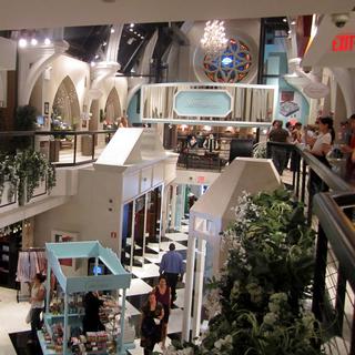 The limelight marketplace à New York, une église transformée en galerie marchande. [Flickr.com - Wallig]