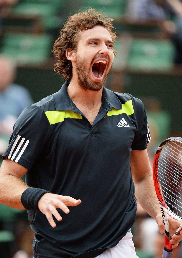 Gulbis affrontera au prochain tour Tomas Berdych. [KEYSTONE - Caroline Blumberg]