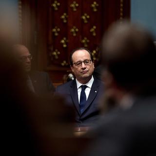 Le président Françoise Hollande. [Alain Jocard]
