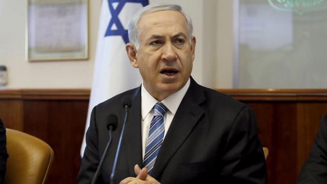Le Premier ministre israélien Benjamin Netanyahu a crié victoire, après le cessez-le-feu. [EPA/Keystone - Gali Tibbon]