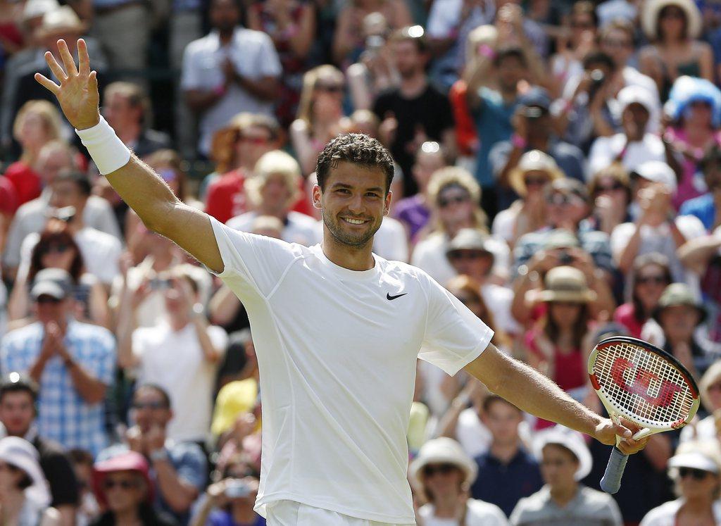 Dimitrov tentera de décrocher sa 1ère finale en Grand Chelem. [KEYSTONE - Xhemaj]