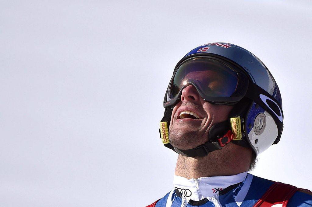 Svindal a fait la mauvaise opération du jour. [KEYSTONE - Peter Schneider]