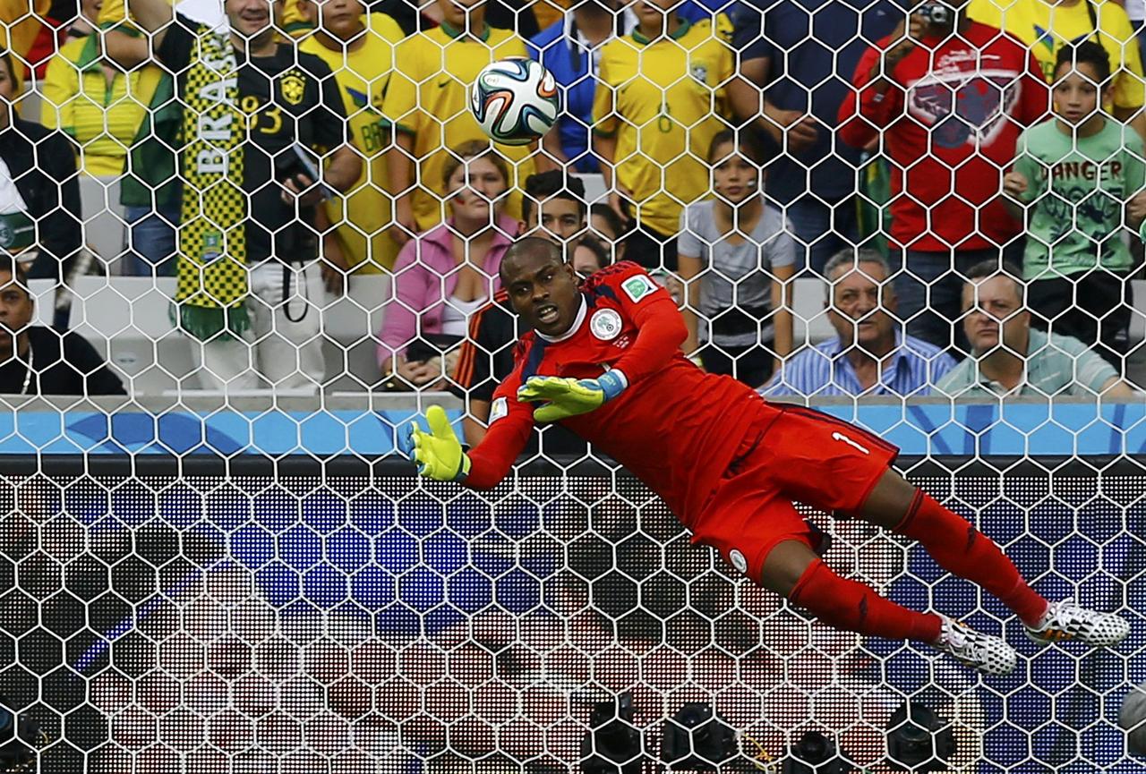 Les Bleus devront franchir l'obstacle Vincent Enyeama pour rêver des quarts. [REUTERS - Ivan Alvarado]