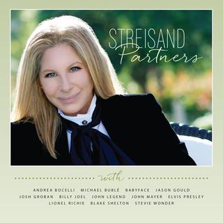 La pochette de l'album "Partners" de Barbra Streisand. [barbrastreisand.com]