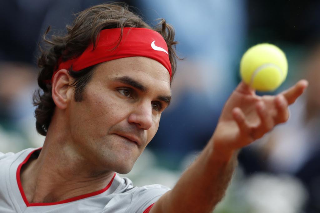 Federer a remporté ses 4 derniers duels contre Tursunov. [KEYSTONE - Vojinovic]