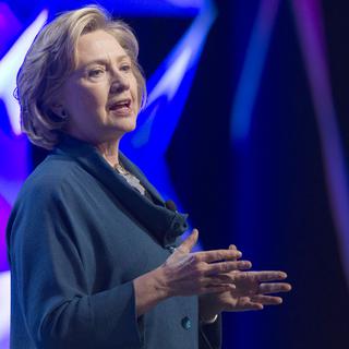 Hillary Clinton à Las Vegas [AP Photo/Keystone - Steve Marcus]