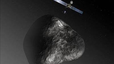 La sonde Rosetta fait office d'"archéologue spatiale". [ESA]